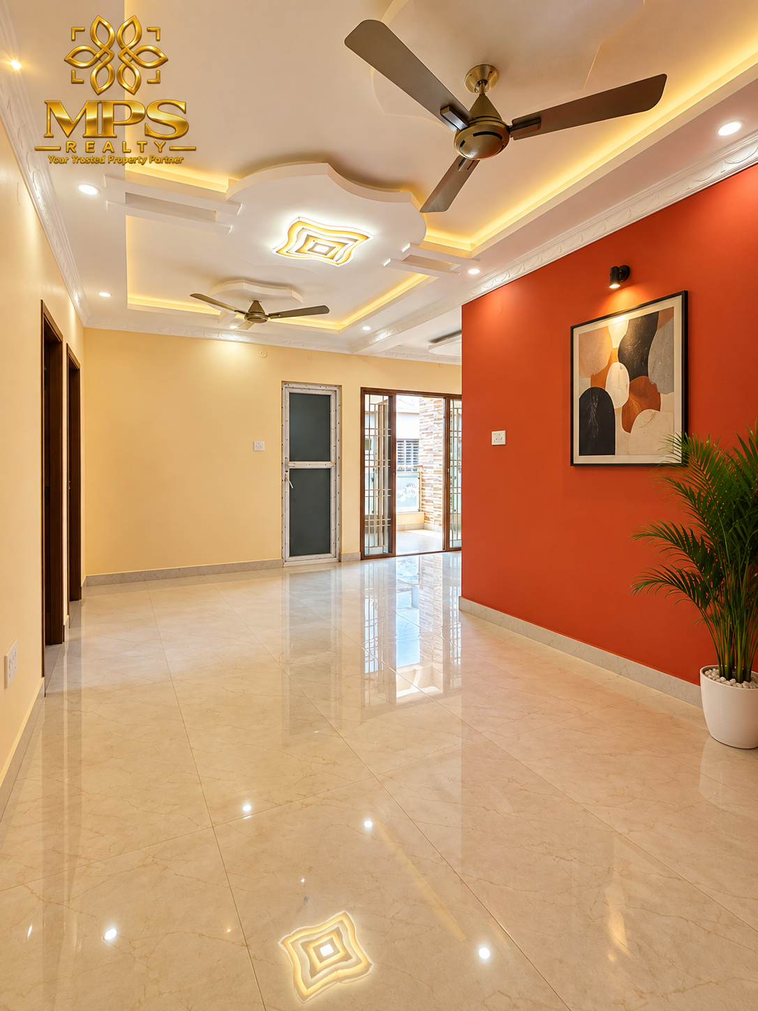Pallavan Nagar flat balcony